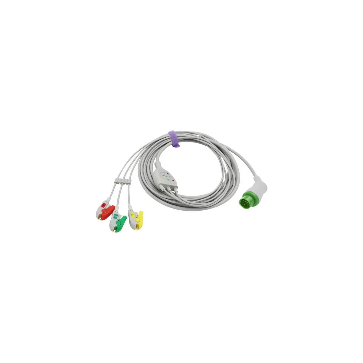 Bedside Monitor ECG Cable - 3 Leads