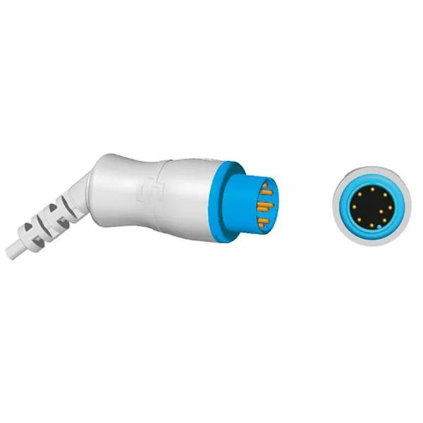 Adult-friendly biolight SPO2 sensor with 9.8ft finger clip and 9-pin connector