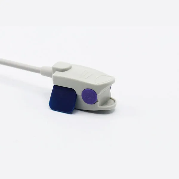 GE Marquette Spo2 Sensor Nellcor Technology Pediatrik Klip 9.8 fut 11 Pin Konnektoru üçün uyğundur 3