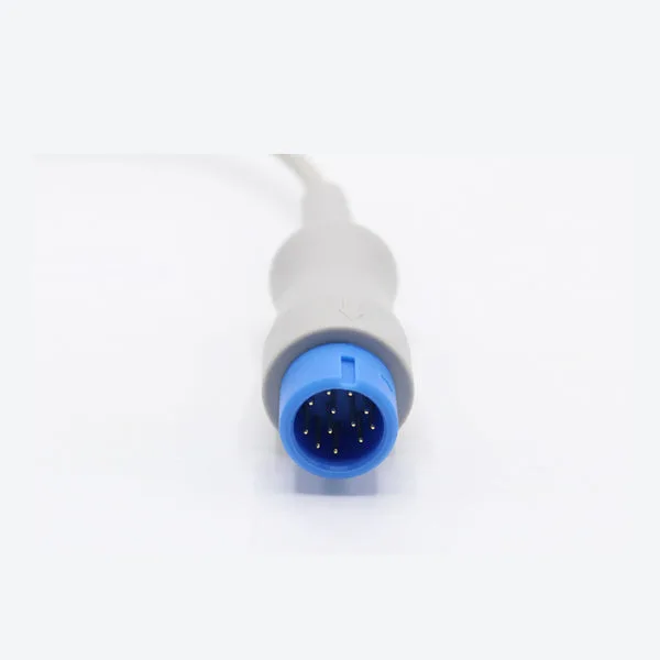 Uyğun Mindray Spo2 Sensor Yetkinlər üçün yumşaq Nellcor Tech 9.8 fut 12 sancaqlı konnektor 2