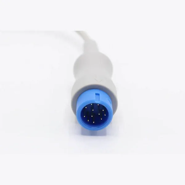 Uyğun Philips Spo2 Sensor Yetkin Barmaq Klipi 9.8 fut 12 Pin Konnektoru 2