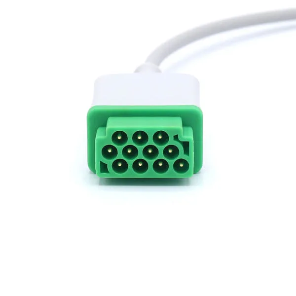 Uyğun GE Marquette EKQ magistral kabeli 412931-002 IEC Avropa Standartı 11Pins Konnektoru 2