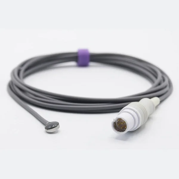 Compatible Draeger Siemens Temperature Probe 5204669 Reusable Adult Skin Sensor